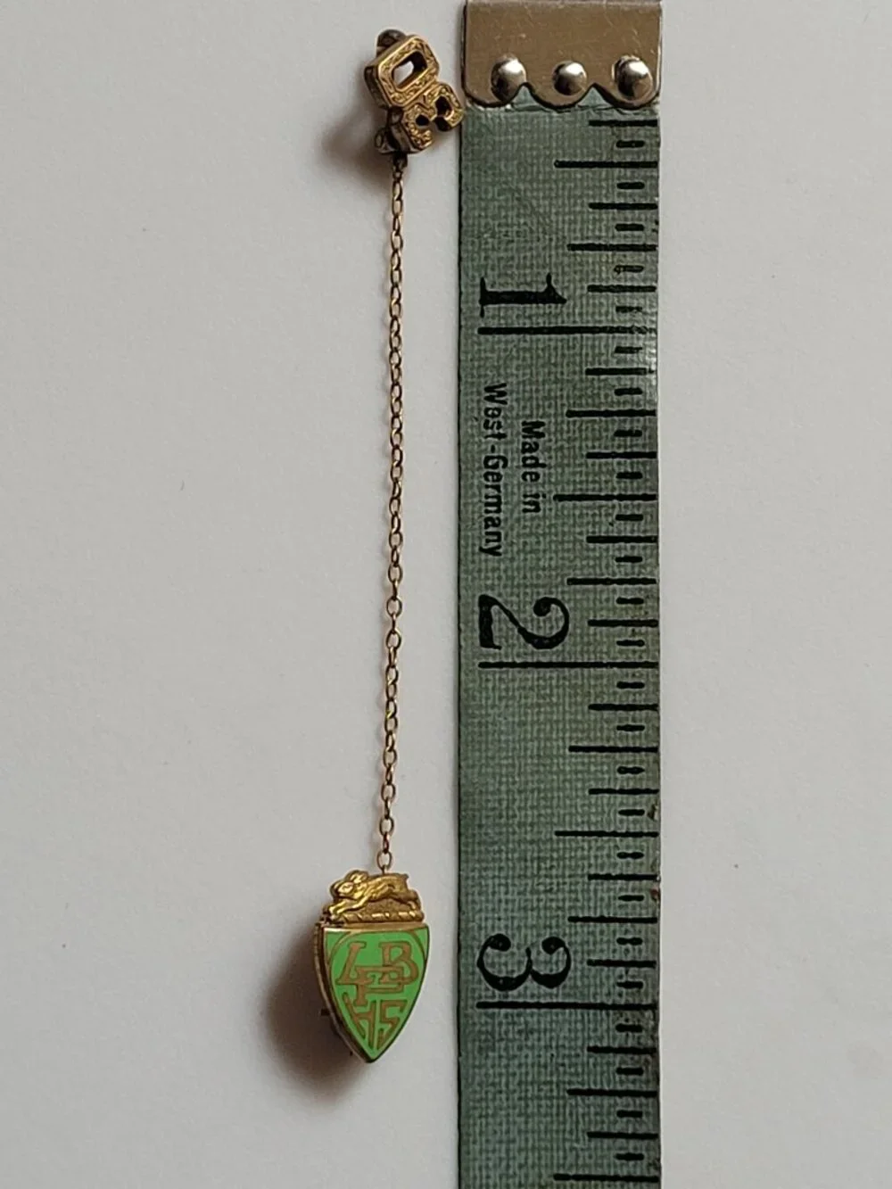 Vintage Long Beach Polytech H.S. lapel pin